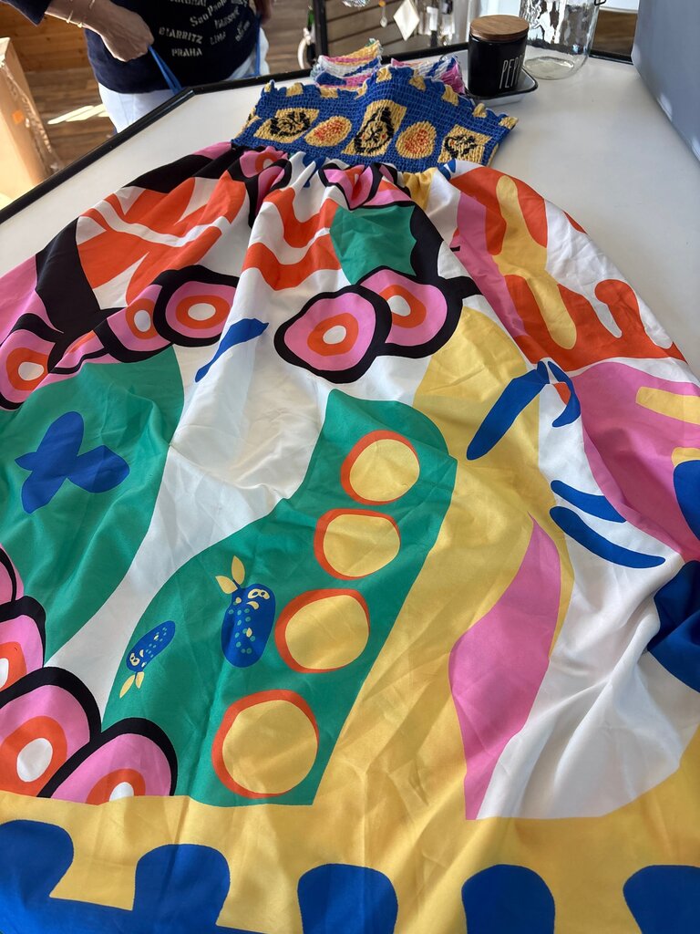 Colorful Patterned Dress