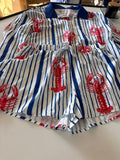 Lobster Print Short Set
