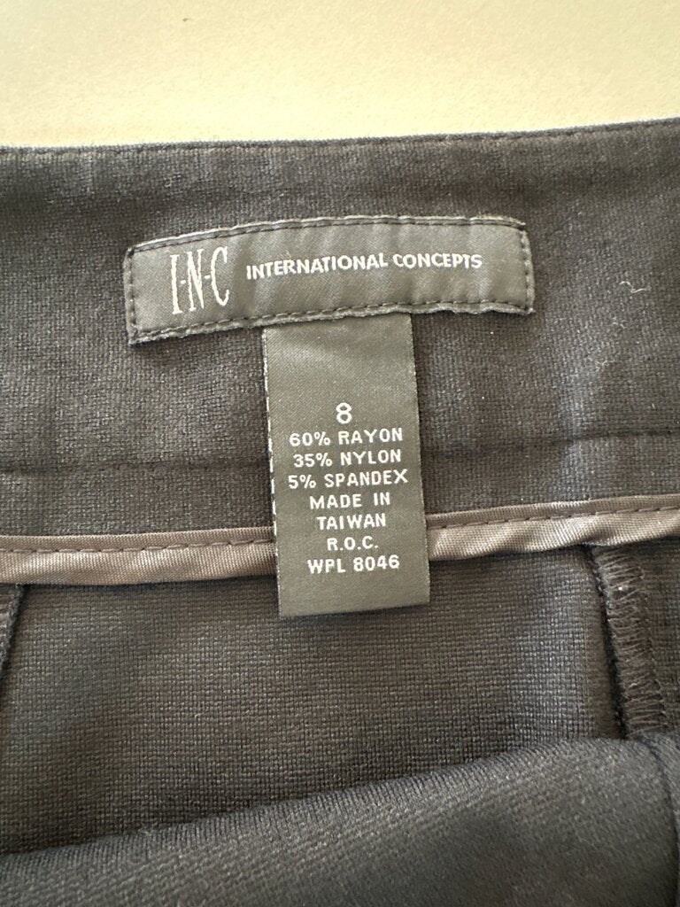 INC International Concepts Black Skirt