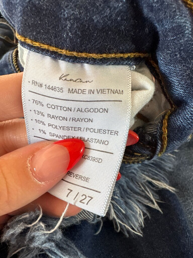 KanCan Women's Distressed Denim Jeans