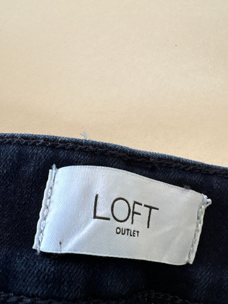 LOFT Outlet Women's Dark Blue Jeans