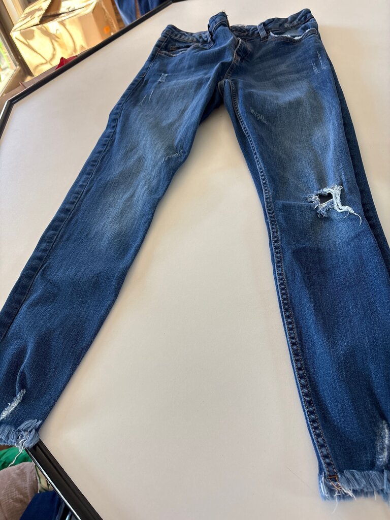 YMI Mid-Rise Ankle Jeans