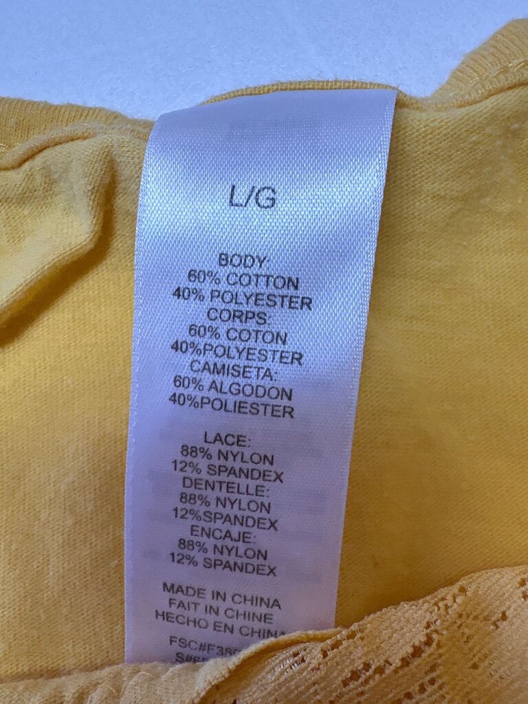 Girls Yellow Tank Top