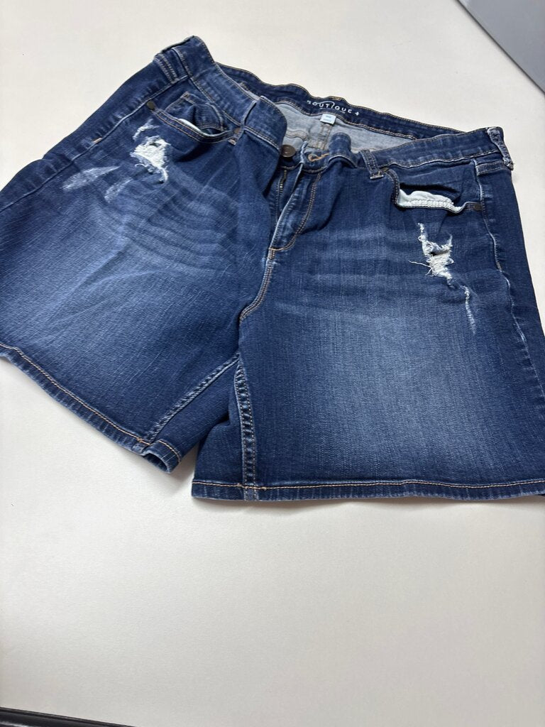 Boutique Boyfriend Jean Shorts