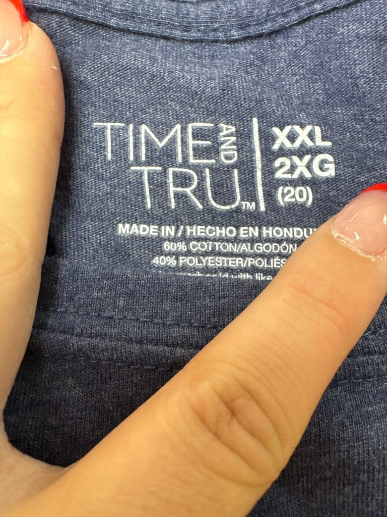 Time and Tru Women's Plus Size XXL T-Shirt