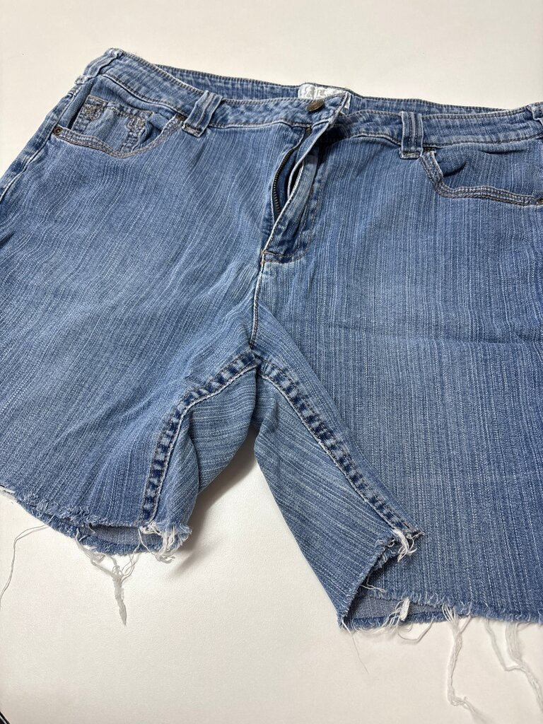CJ Banks Women's Stretch Denim Shorts