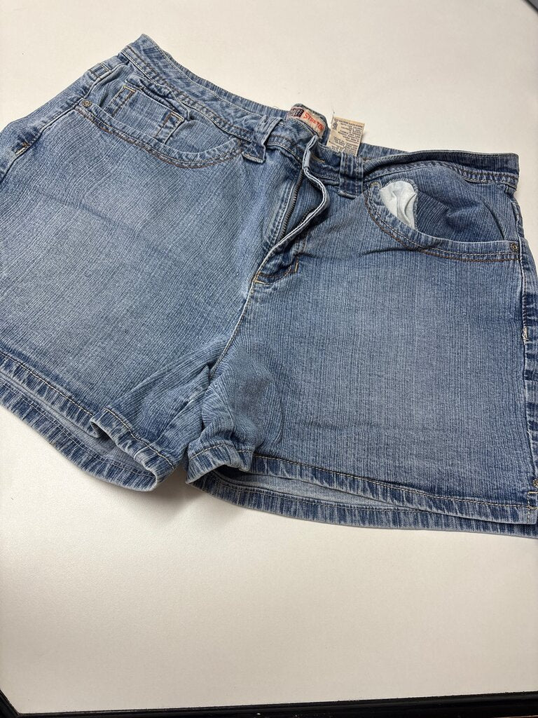Faded Glory Ladies Stretch Denim Shorts