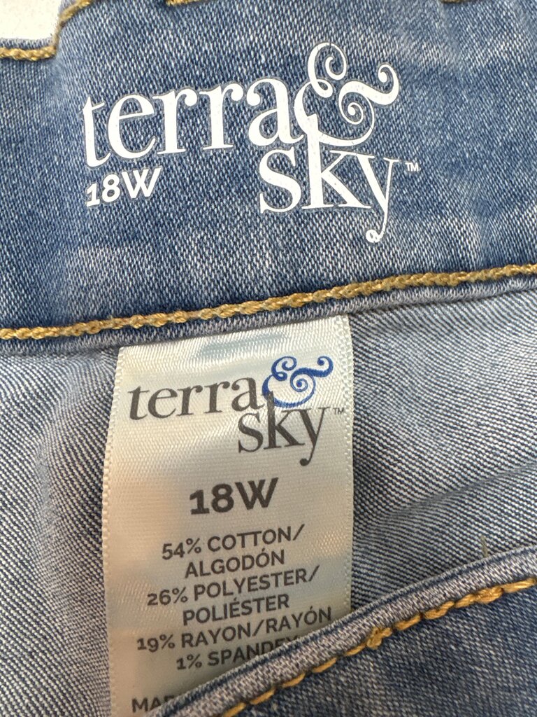 Terra & Sky Women's Denim Shorts