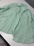 Cato Women's Mint Green Button-Up Shirt with Rhinestones