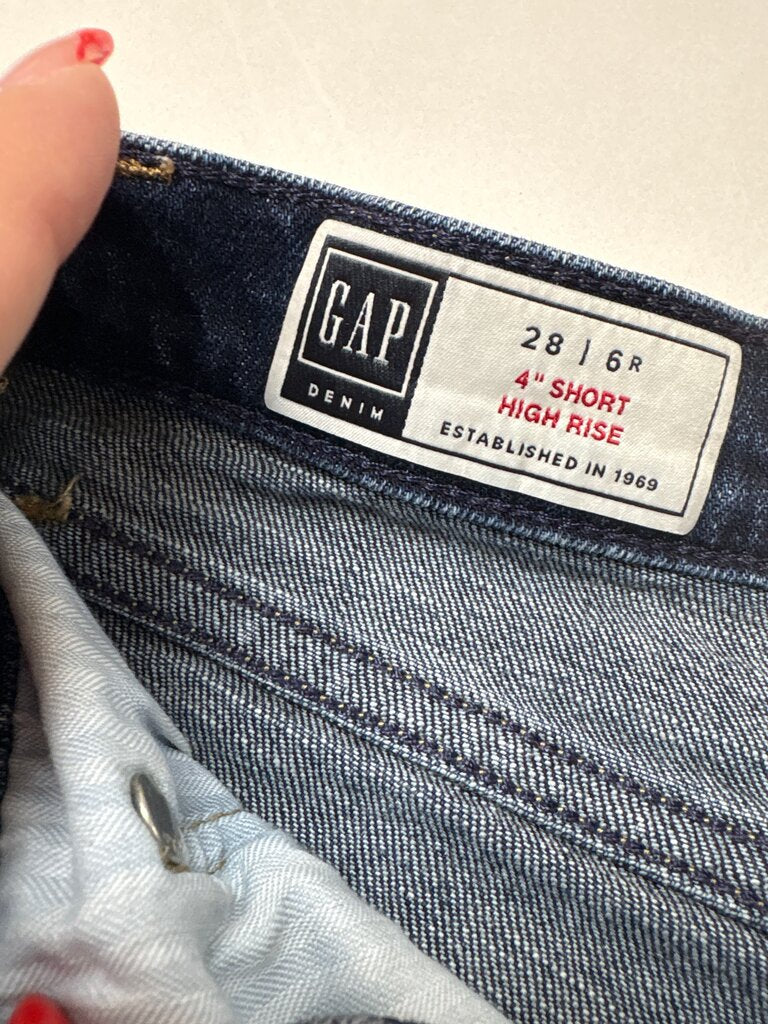 GAP High Rise Denim Shorts
