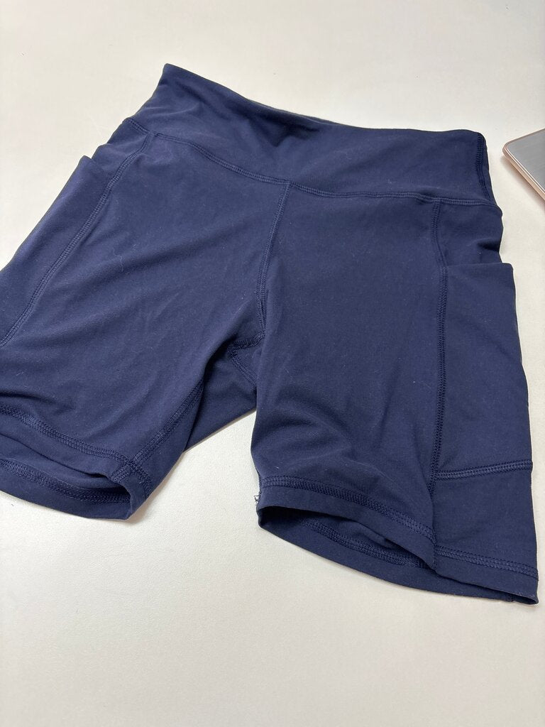 Navy Blue Athletic Shorts