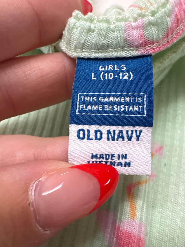 Old Navy Girls Flamingo Print Tee
