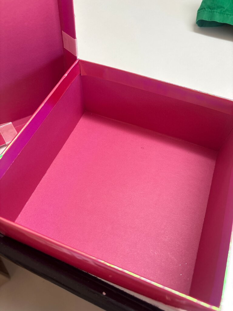 Pink Gift Box with Ribbon