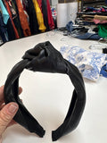 Black Knotted Headband