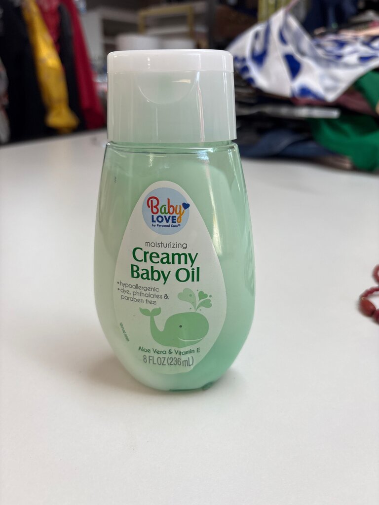 Baby Love Moisturizing Creamy Baby Oil