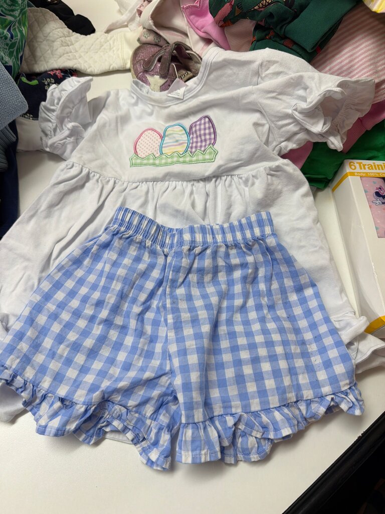 Stitchy Fish Girls' Two-Piece Outfit