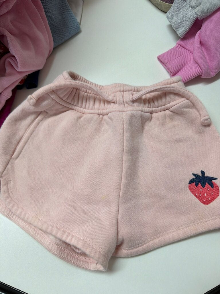 Tucker + Tate Girls' Pink Strawberry Shorts