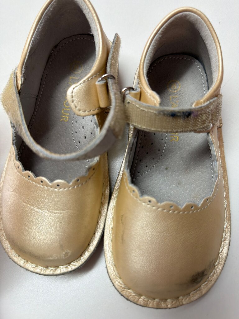 Girls' Gold Mary Jane Shoes