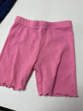 Pink Ribbed Shorts