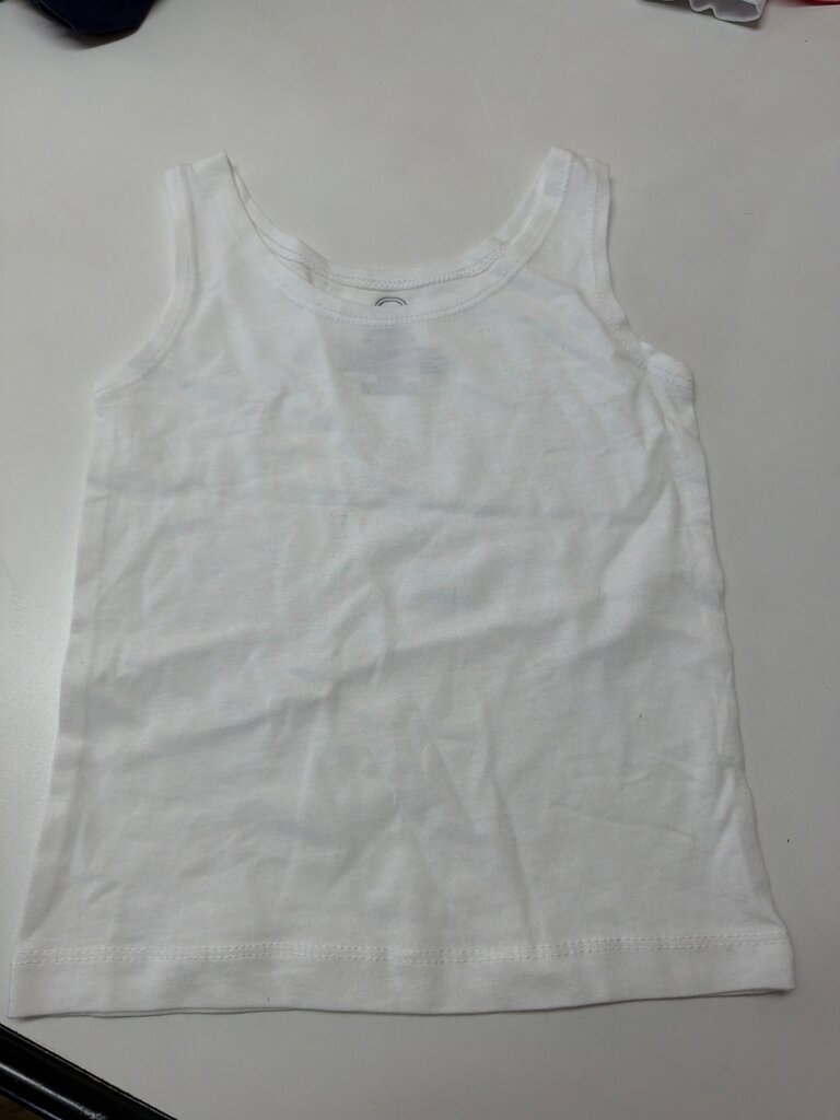 Wonder Nation Toddler White Tank Top