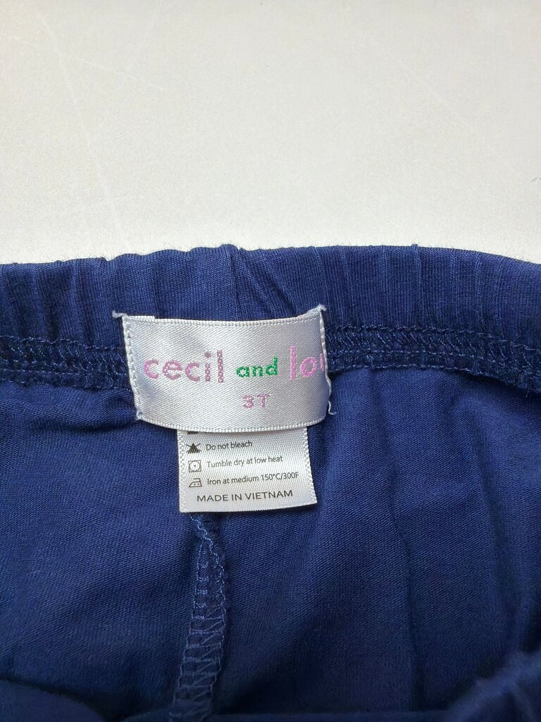 Cecil and Lou Navy Blue Leggings
