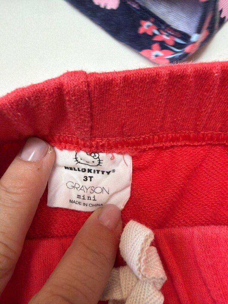 Hello Kitty Red Shorts
