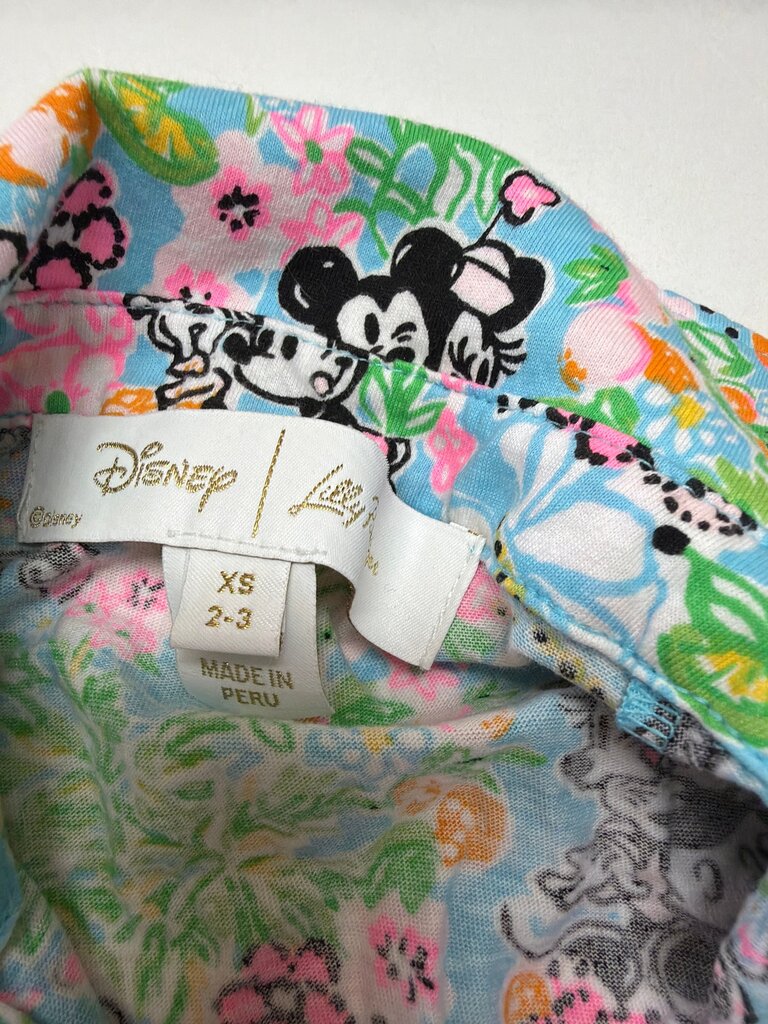 Disney Mini Dress with Mickey Mouse Print