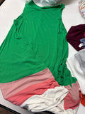 Casual Color Block Tank Top
