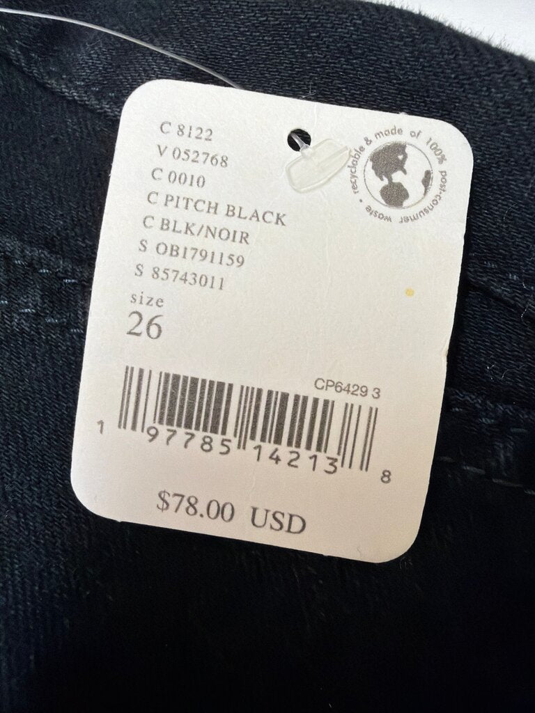 Pitch Black Women's Jeans