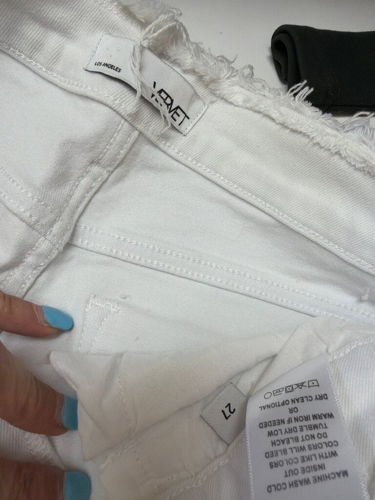 Velvet Los Angeles White Denim Jeans
