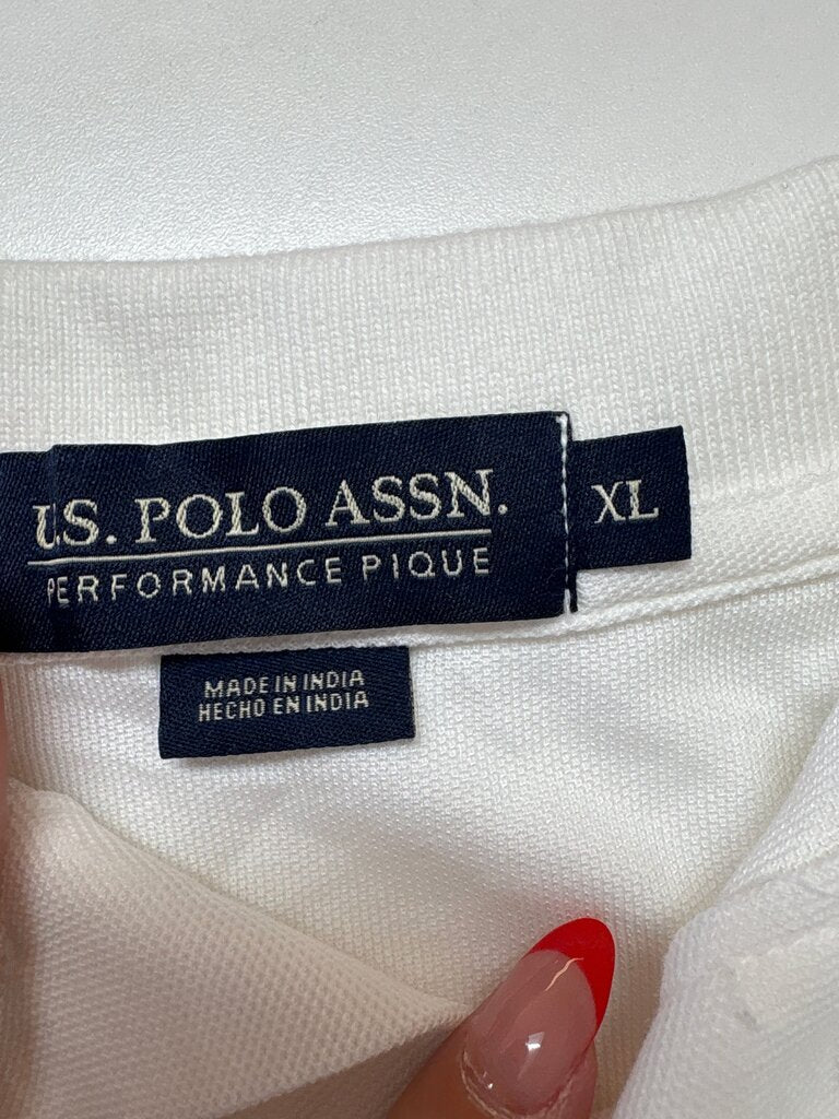 US Polo Assn Performance Pique XL Polo Shirt