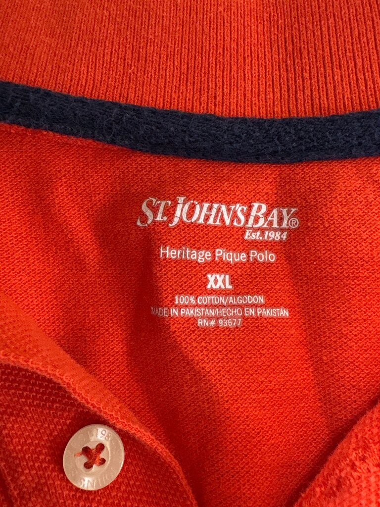 St. John's Bay Heritage Pique Polo Shirt