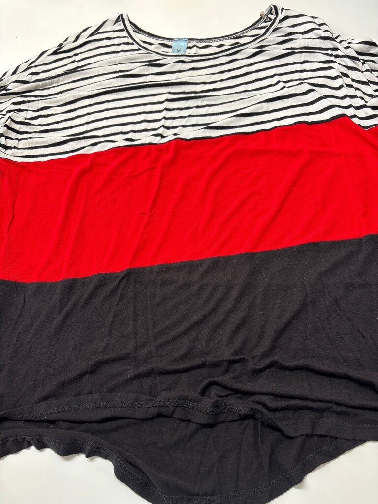 M. FASIS Striped Color Block Top