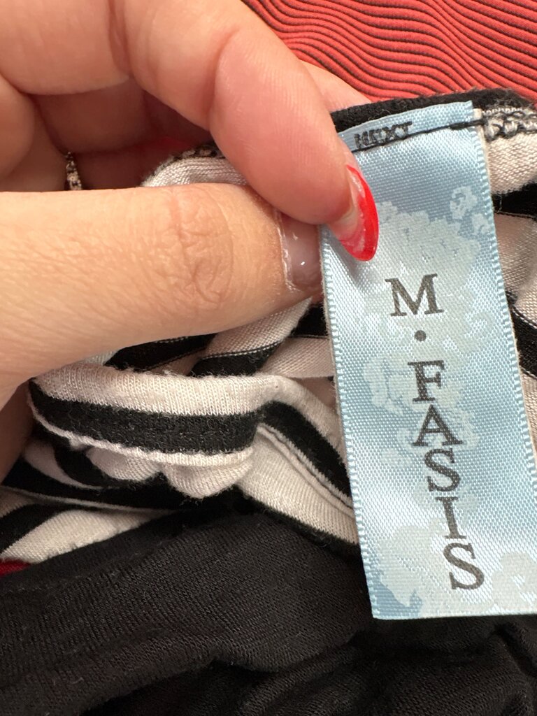 M. FASIS Striped Color Block Top