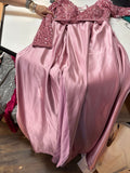 Pink Sequin Gown