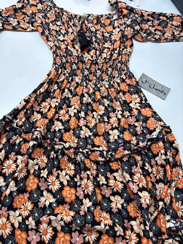 Floral Print Dress by J for Justin