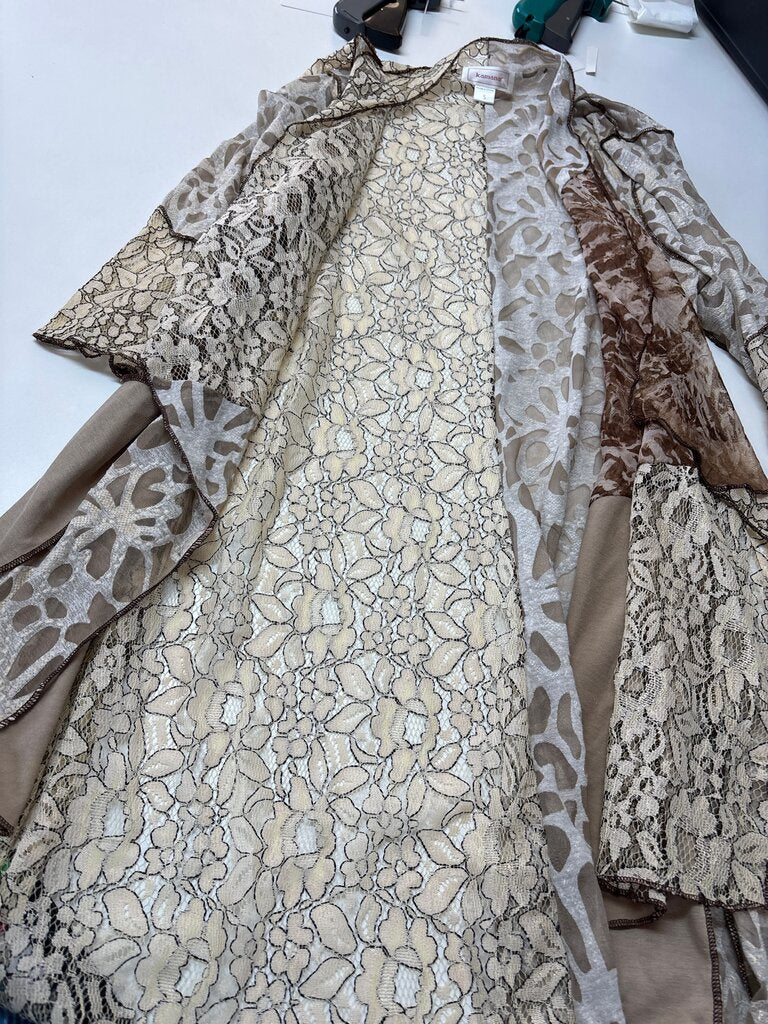 Kamana Lace Overlay Cardigan
