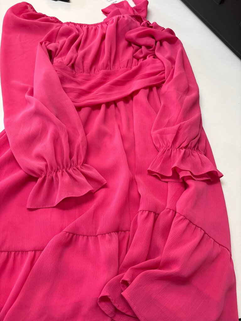 Pink Ruffled Dress