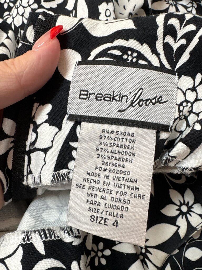 Breakin' Loose Floral Print Dress
