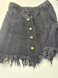 Forever 21 Black Denim Skirt