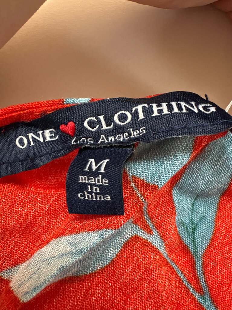 One Love Clothing Floral Print Wrap Top