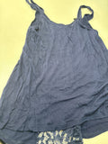 Forever 21 Navy Blue Lace Tank Top