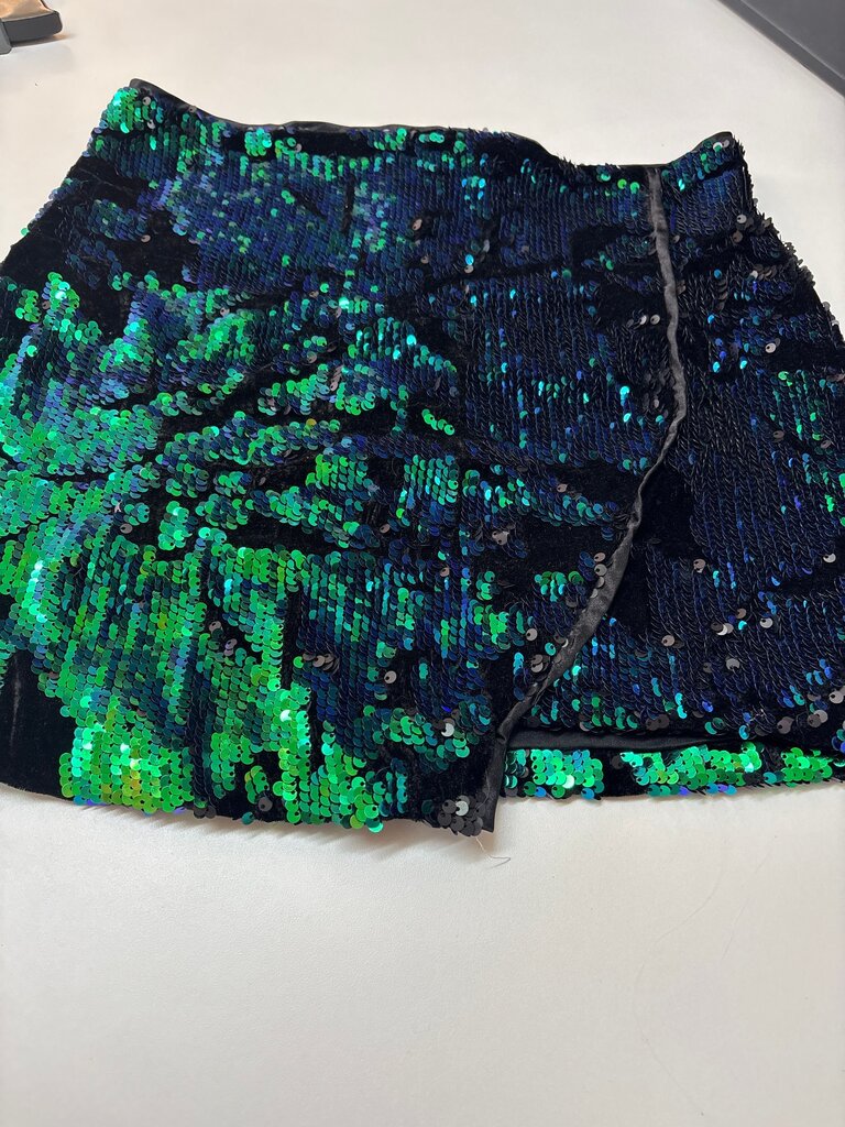 Forever 21 Black Sequined Skirt