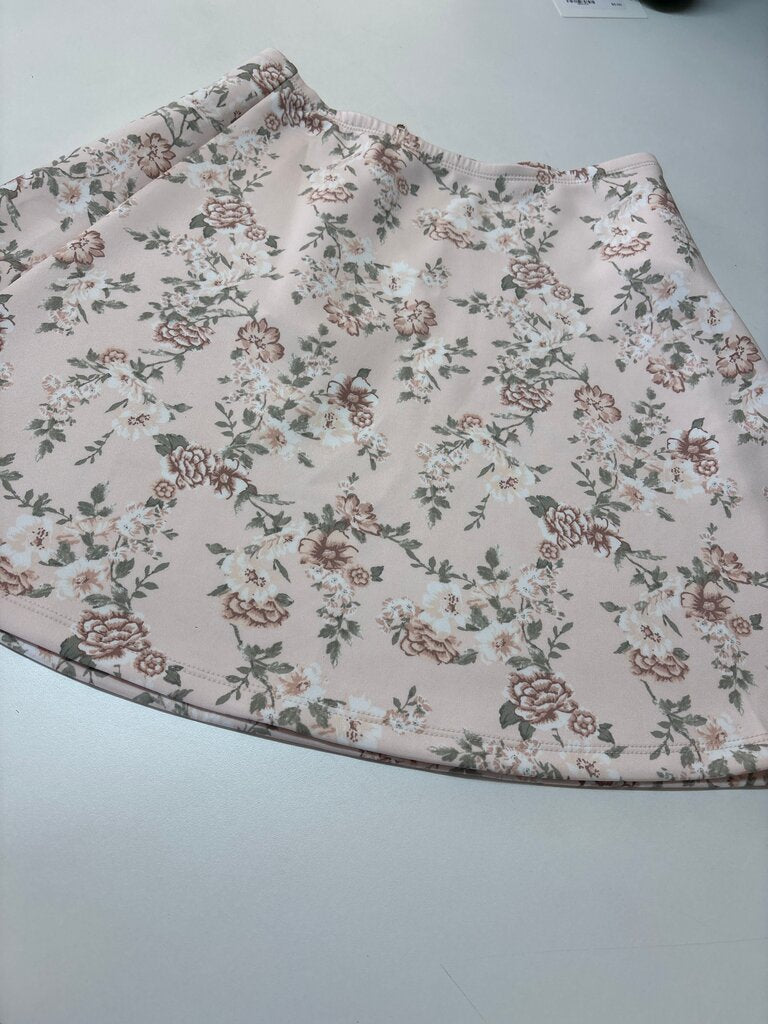 Floral Print Skirt