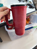 Red Insulated Travel Mug