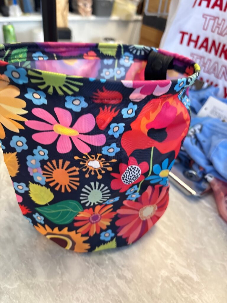 Colorful Floral Print Tote Bag