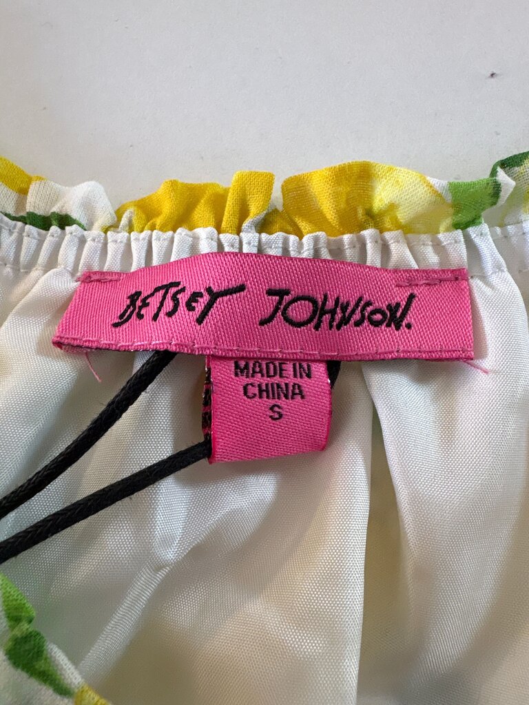 Betsey Johnson Lemon Print Dress