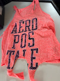Aéropostale Pink Graphic Tank Top