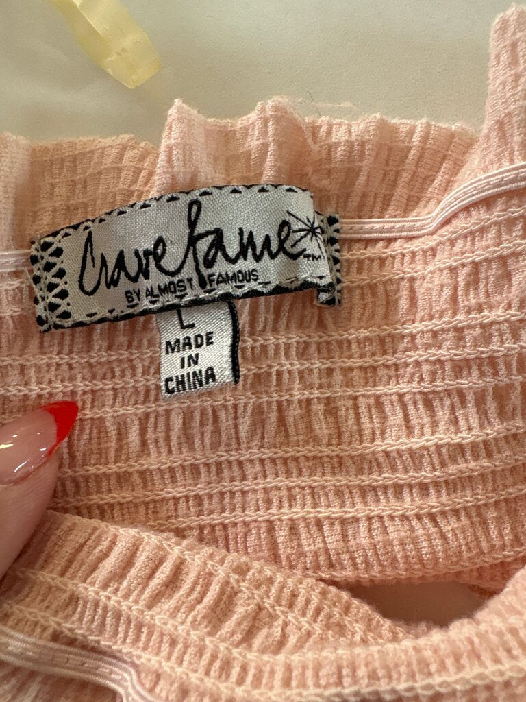 Almost Famous Crave Fame Off-Shoulder Top