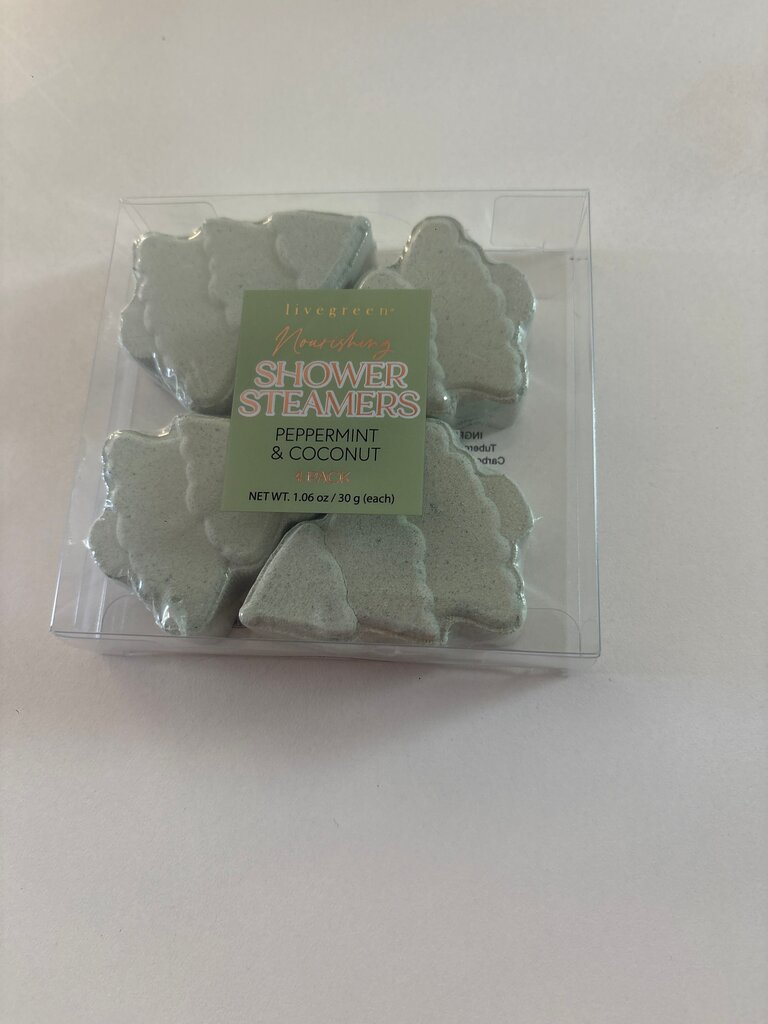 Livegreen Peppermint & Coconut Shower Steamers